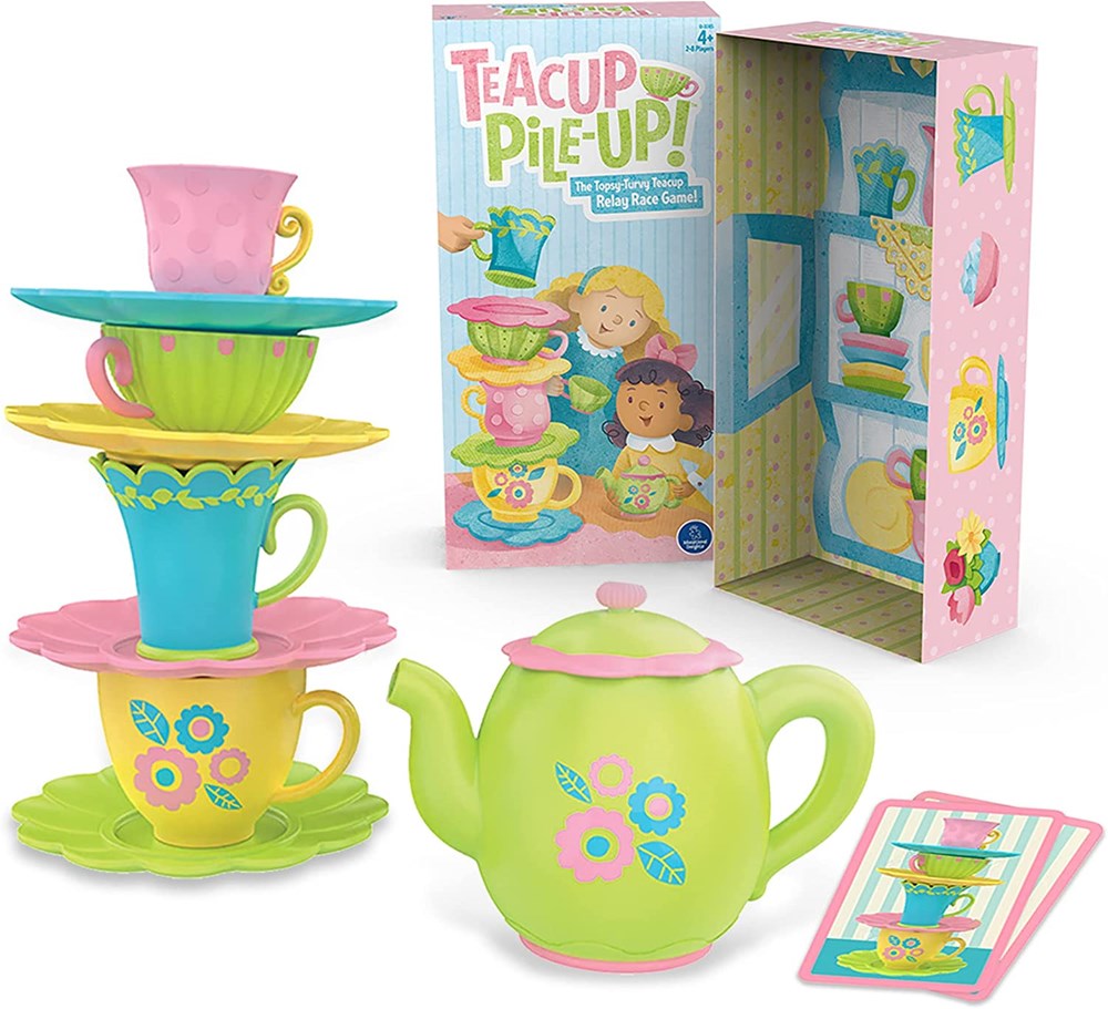 **Teacup Pile-Up!™ Relay Game
