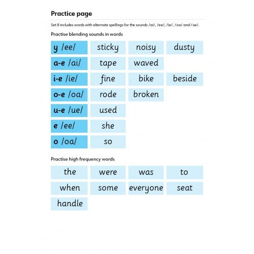 Speld Sa Phonic Books - Set 8 - (10 Titles)