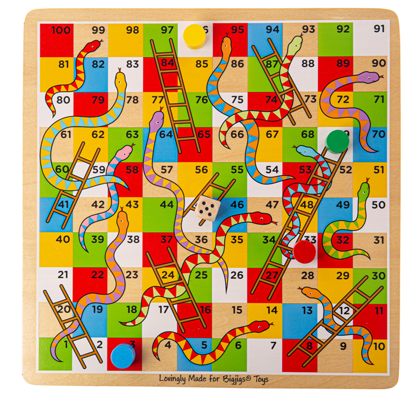 Traditional Snakes and Ladders