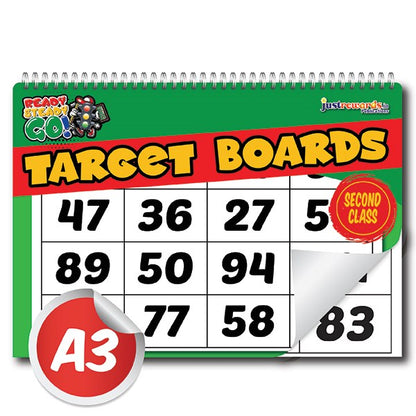 Target Board 2nd Class Mental Maths Activities