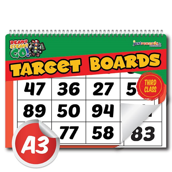Target Board 3rd Class Mental Maths Activities