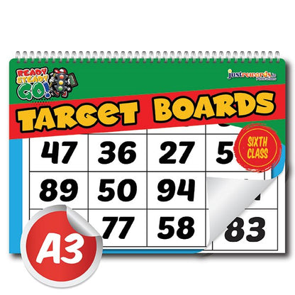Target Board 6th Class Mental Maths Activities