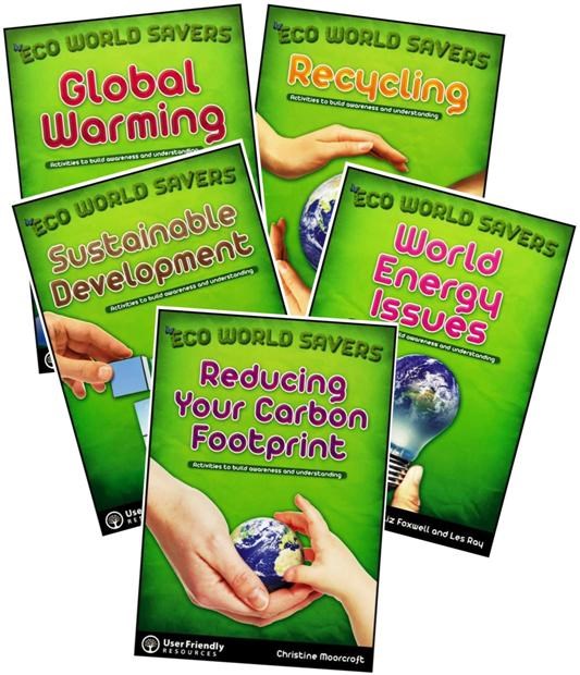 Eco World Savers Series (Set of 5 Books) - Activities to Build Awareness and Understanding