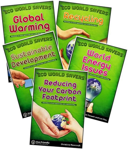Eco World Savers Series (Set of 5 Books) - Activities to Build Awareness and Understanding