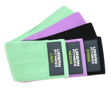 Urban Fitness  Fabric Resistance Band Loop (Set of 3) 15 Inch