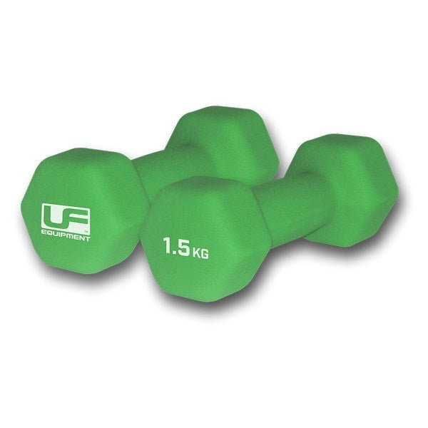 Urban Fitness Hex Dumbbells - Neoprene Covered (Pair)