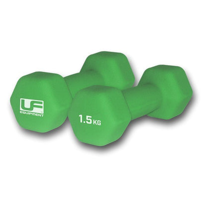 Urban Fitness Hex Dumbbells - Neoprene Covered (Pair)