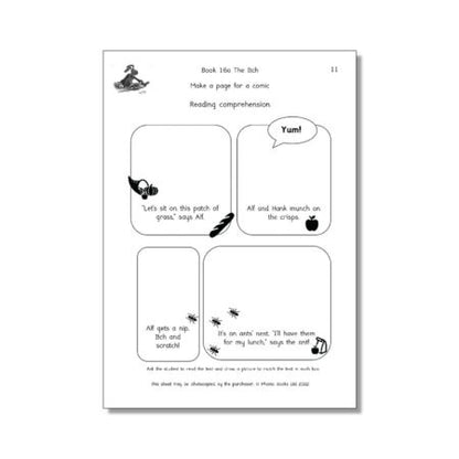 Dandelion Launchers, Reading And Writing Activities Units 16-20