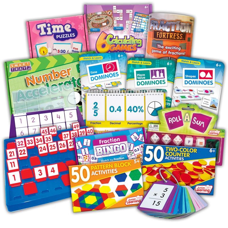 Junior Learning Numeracy Catch Up Kit - Middle Primary