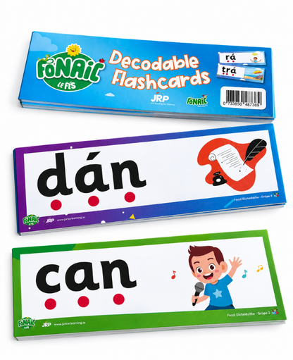 Fonaic Le Fis A Decodable Flashcards Set Of 59