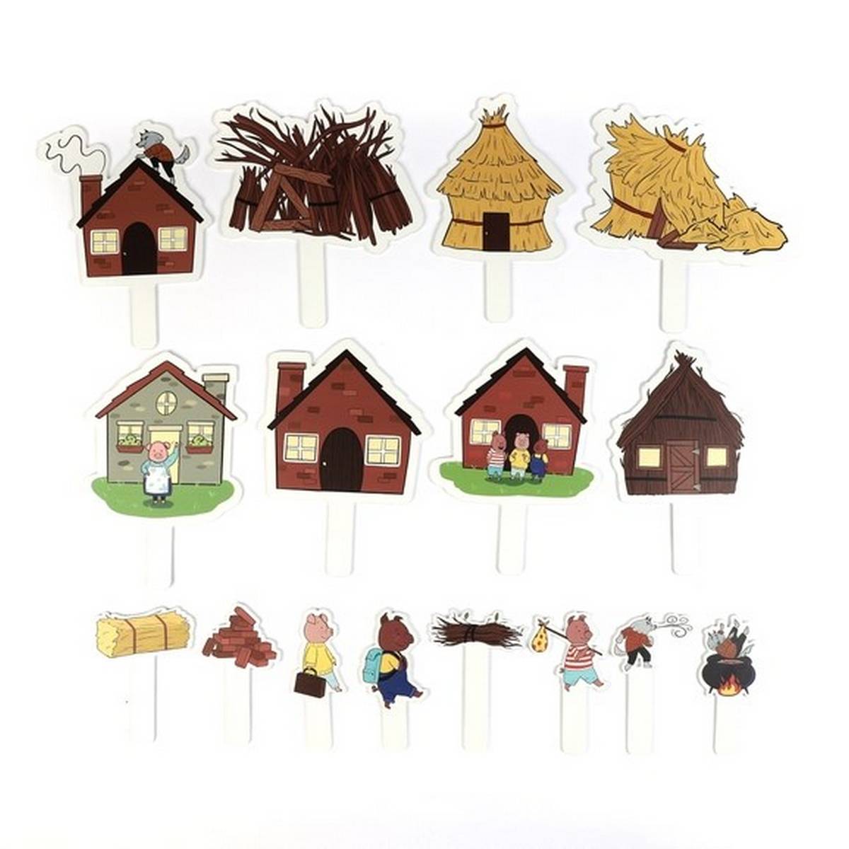 The 3 Little Pigs Scene Setter