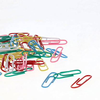 Concept 28mm Coloured Paper Clips Pack of 75