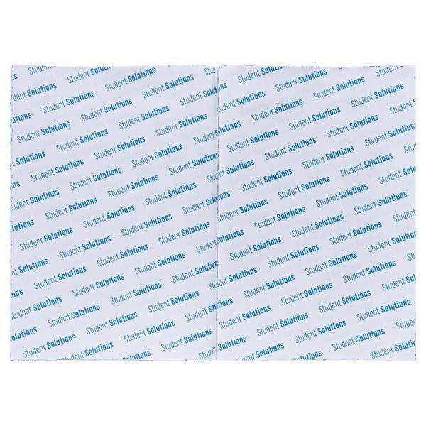 Student Solutions A4 Heavy Duty Peel and Wrap Transparent Book Covers Pack of 10