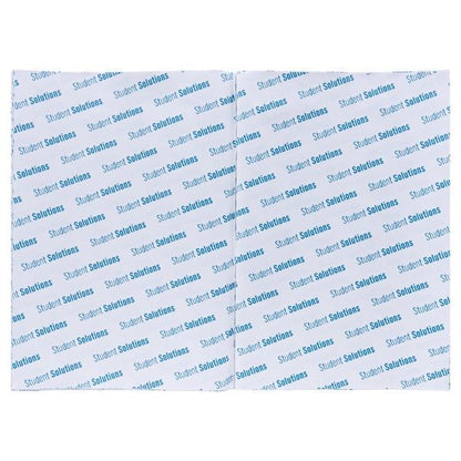 Student Solutions A4 Heavy Duty Peel and Wrap Transparent Book Covers Pack of 10