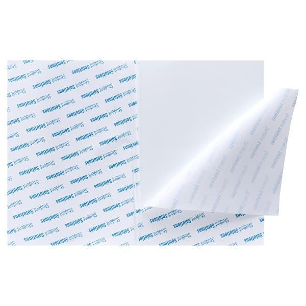 Student Solutions A4 Heavy Duty Peel and Wrap Transparent Book Covers Pack of 10