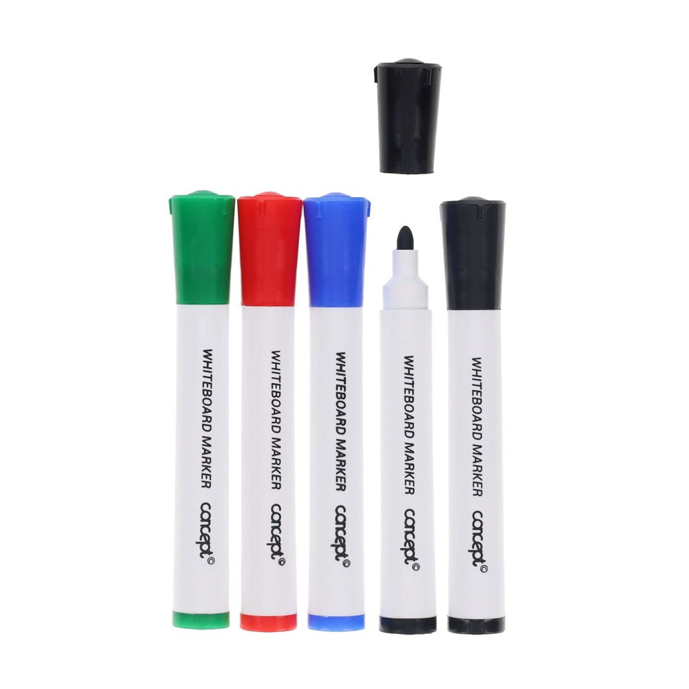 Concept Whiteboard Markers Pack of 5