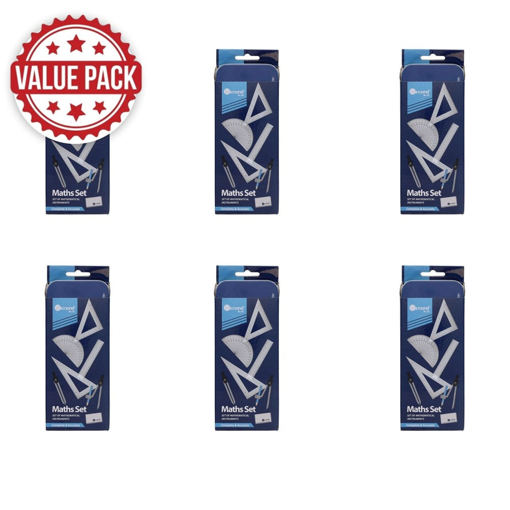 Ormond Blue Maths Set - Pack of 96