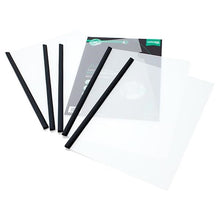 ** **A4 Eco Easy Slide Spine Report Files Pack of 5