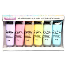 Icon Acrylic Paints Set 6X75Ml - Pastel