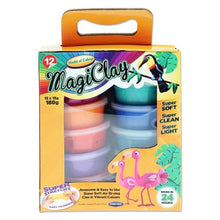 World Of Colour Super Stretchy Magiclay 12X15G Tubs