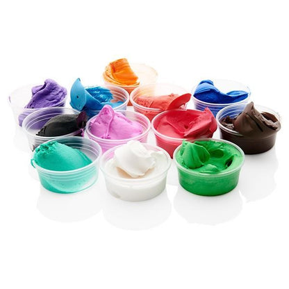 World Of Colour Super Stretchy Magiclay 12X15G Tubs