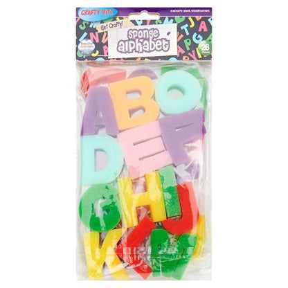 Alphabet Sponge Painting Set - Upper Case Letters