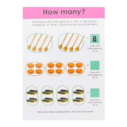 Ormond A5 Wipe Clean Activity Book - Multiplication