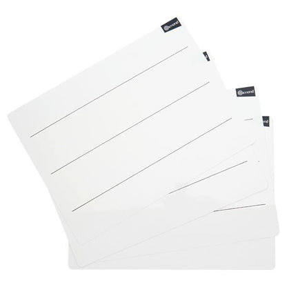 Ormond A4 Lined Whiteboards Pack Of 10