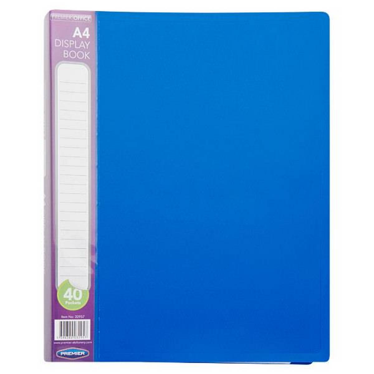 Premier 40 Pocket Display Book