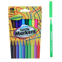 World of Colour Felt Tip Markers Set of 10