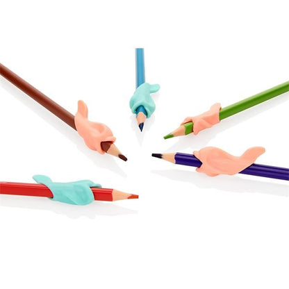 **Ergonomic Pencil Grips – Dolphin Set of 8