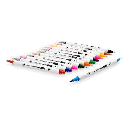 Icon Dual Tipped Art Markers - Pack of 12