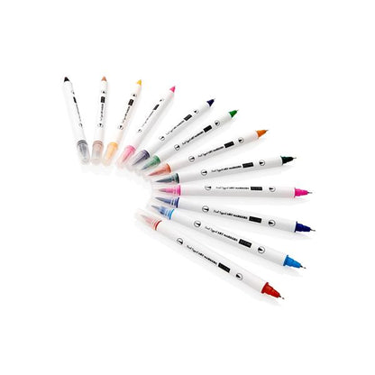 Icon Dual Tipped Art Markers - Pack of 12