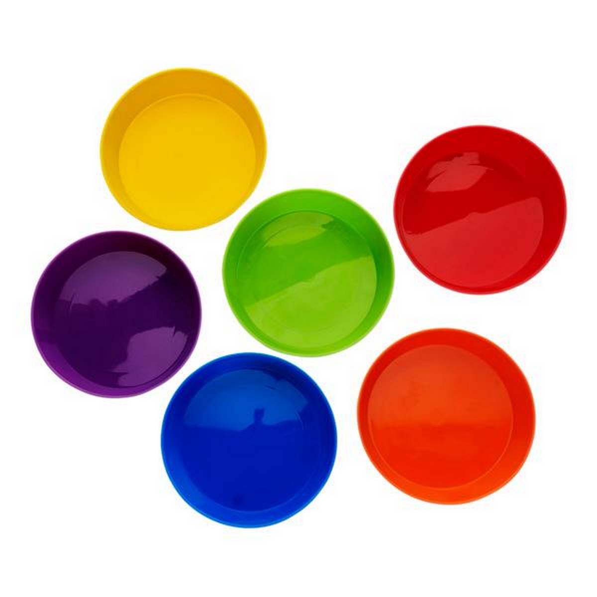 Coloured Sorting Bowls 13cm Pack of 6