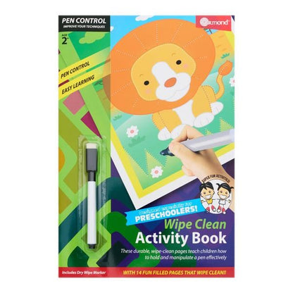 **Ormond Wipe Clean Activity Book - Pen Control