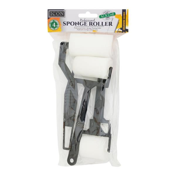 Professional Sponge Roller - 4 Asst. Sizes