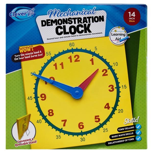**Teacher 12 Hour Demonstration Clock 35cm
