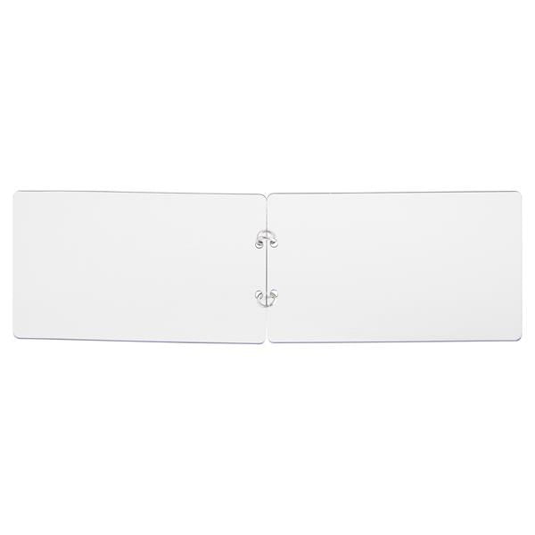 **Hinged Geometric Double Mirror