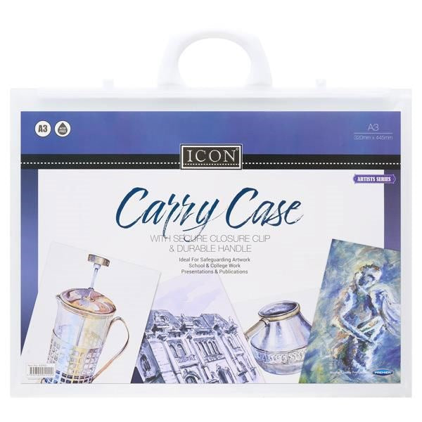 A3 Plastic Carry Folder With Handle