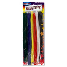 Chenille Pipe Cleaners 12" Vivid Colours Pack Of 42