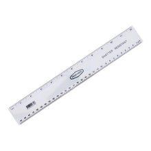Ormond Shatterproof 30cm Clear Ruler