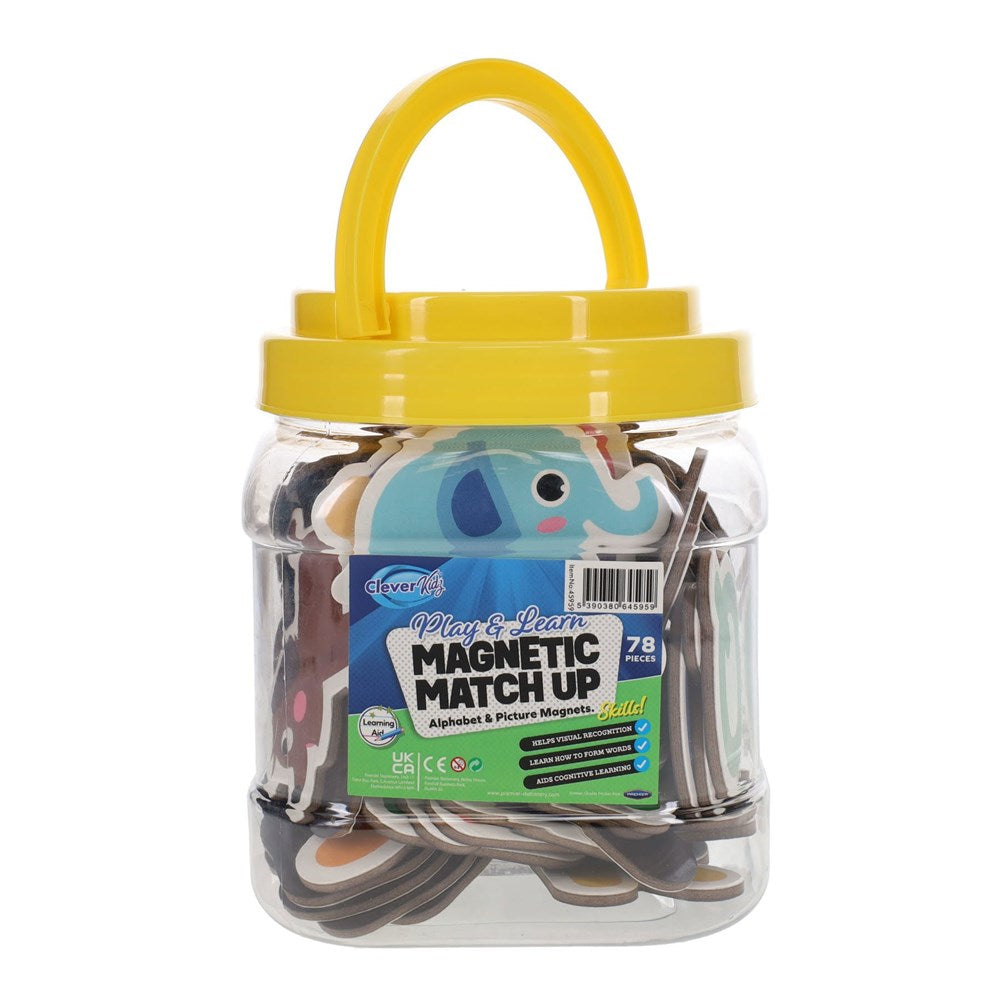 Play and Learn Magnetic Match Up 78 pcs