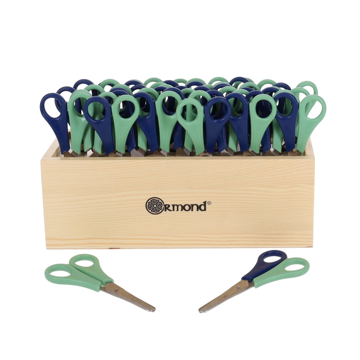 Ormond Classroom Collection School Scissors In Box - Right And Left Handed - Pack of 32