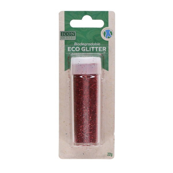 Biodegradable Glitter 22g - Assorted