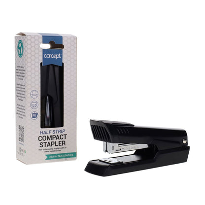 Concept 26/6 Half Strip Compact Stapler