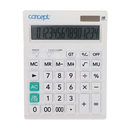 Concept 16 Digit Display Calculator