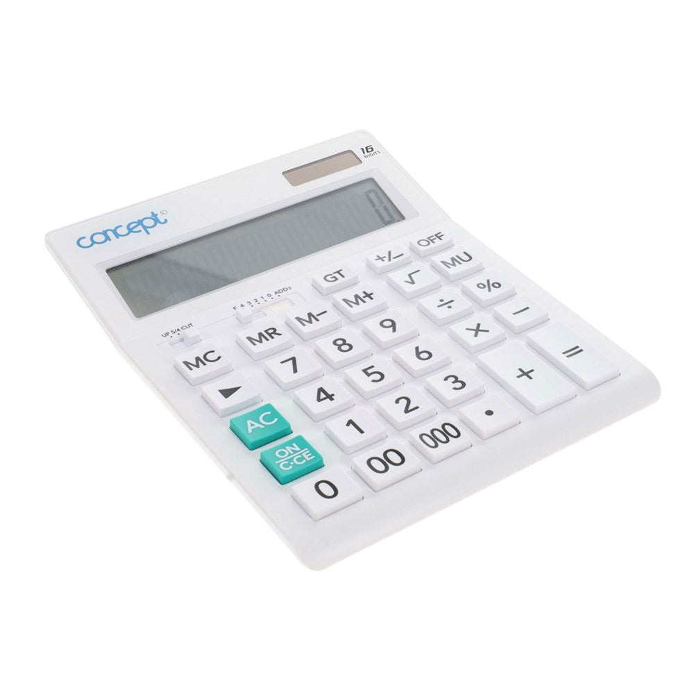 Concept 16 Digit Display Calculator