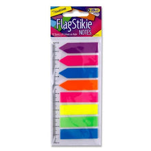 Stik.ie Flag Stickie Notes On Ruler