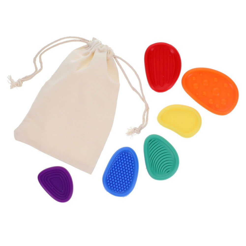 Fidget Fit Sensory Worry Stones Pack of 6