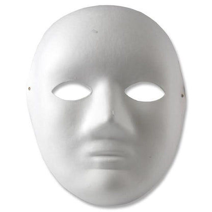 Plastic White Children Face Masks Pack Of 10